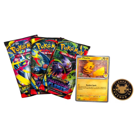 Pokémon TCG: Pokémon Day Collection Box (Pikachu) – Factory Sealed