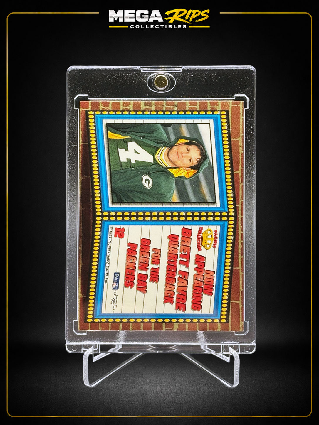 1994 Pacific Collection Brett Favre Prisms #12 – Green Bay Packers