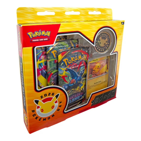 Pokémon TCG: Pokémon Day Collection Box (Pikachu) – Factory Sealed