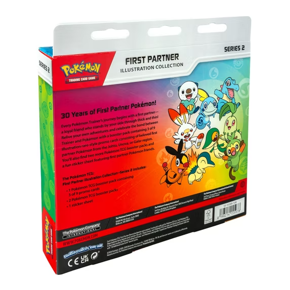 Pokémon TCG: First Partner Illustration Collection Series 2 (Factory Sealed)