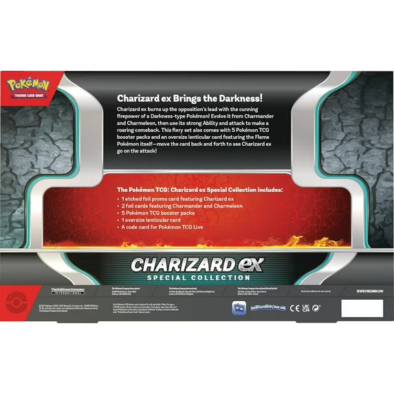 Pokémon TCG Charizard ex Special Collection Box 5 Packs Promo (Factory Sealed)