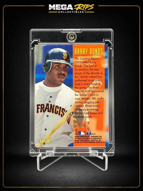 1995 Skybox Emotion - Masters Barry Bonds #1 of 10 San Francisco Giants
