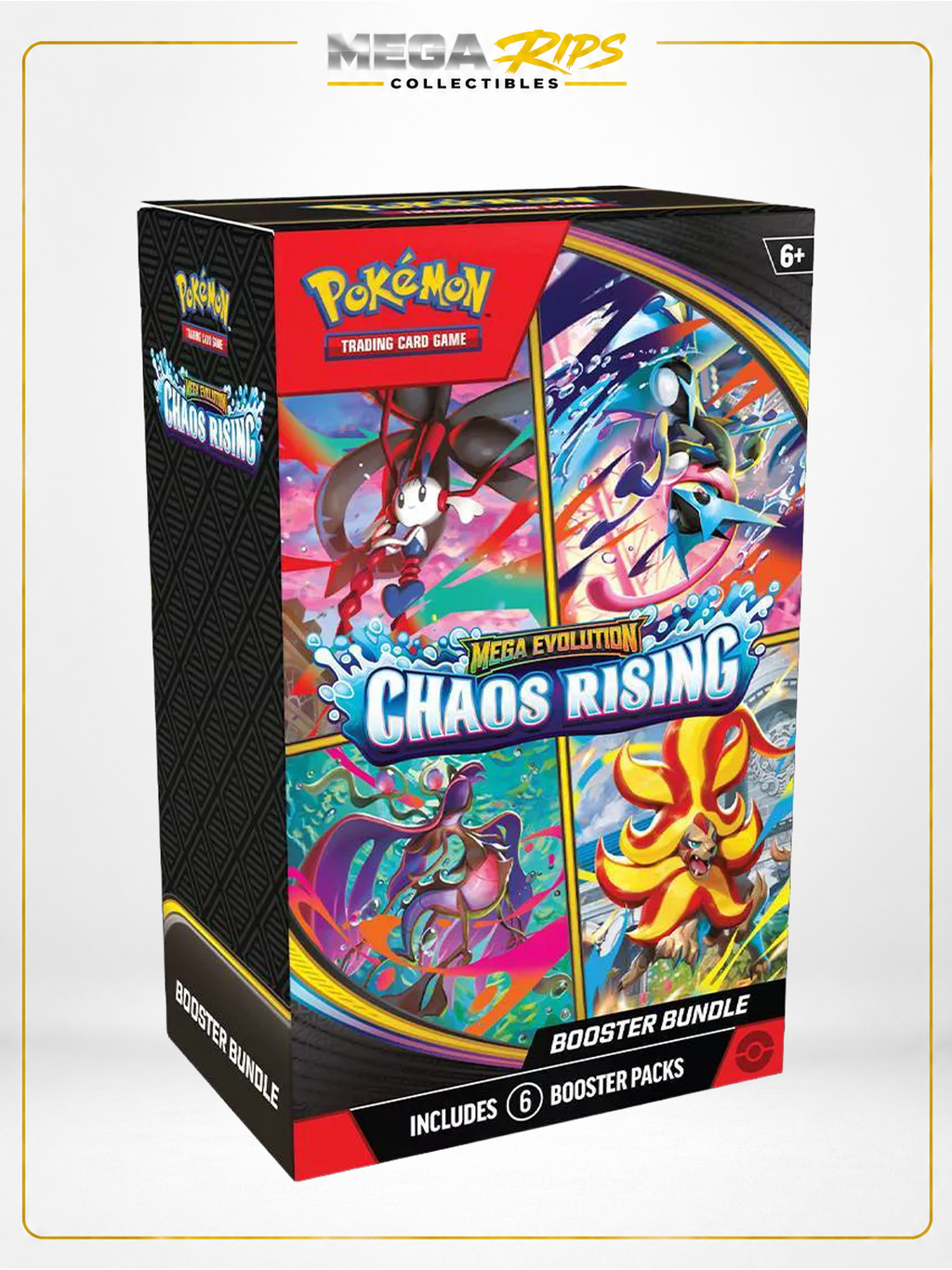 Pokémon TCG: Mega Evolution—Chaos Rising Booster Bundle (Factory Sealed)