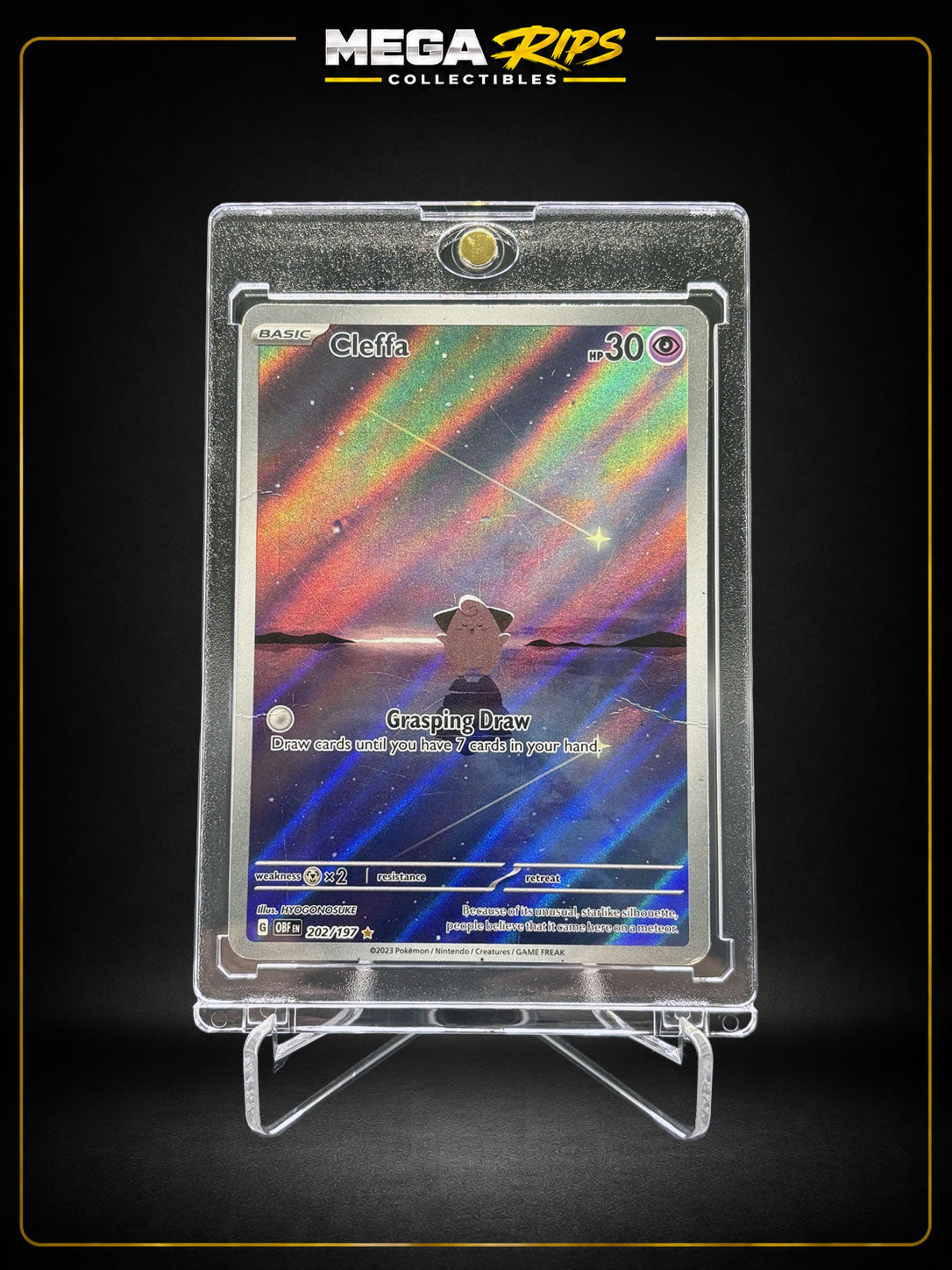 Pokémon TCG: Cleffa Illustration Rare 202/197 – Obsidian Flames
