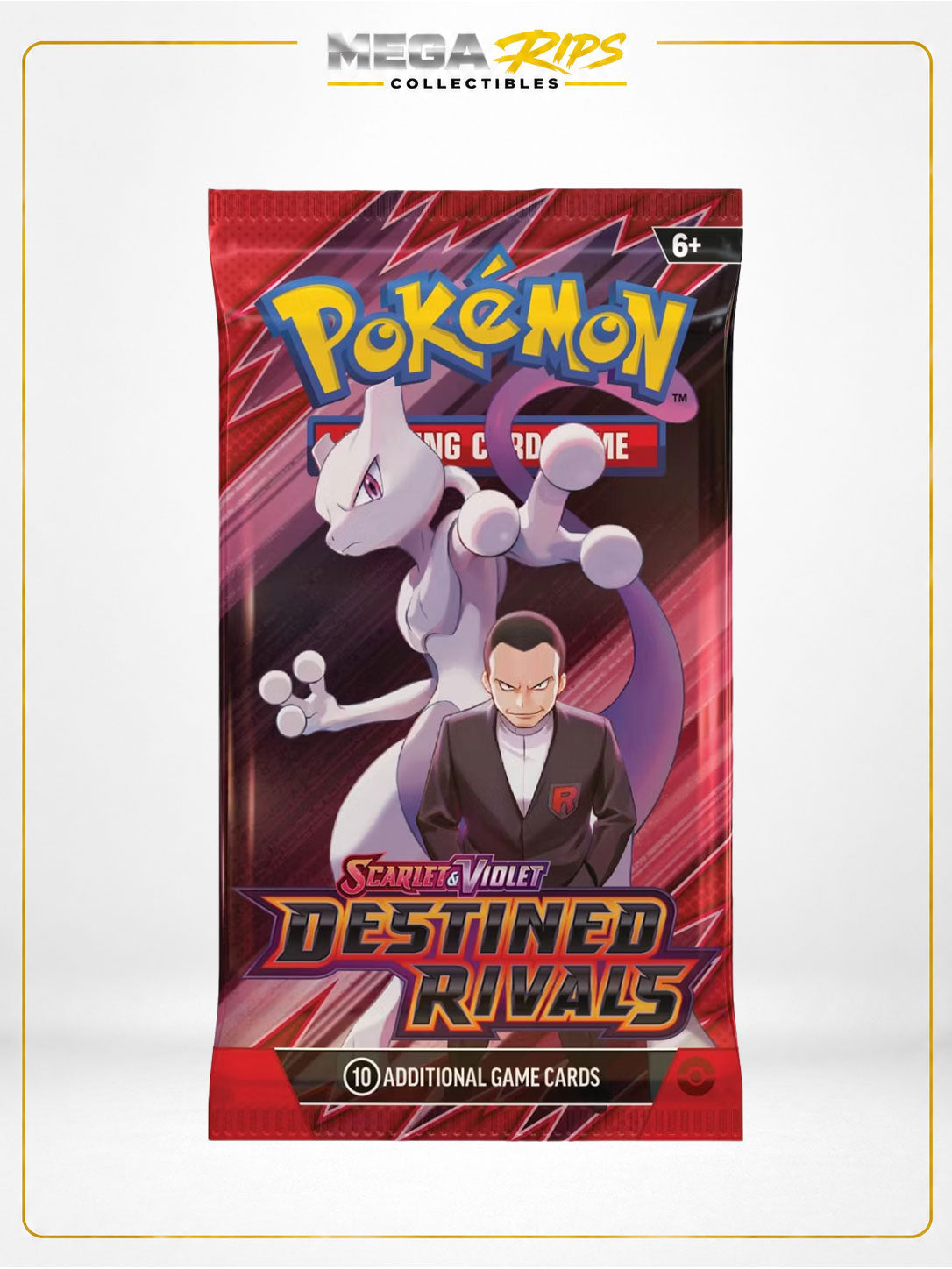 Pokémon TCG: Scarlet & Violet—Destined Rivals Booster Pack (Factory Sealed)