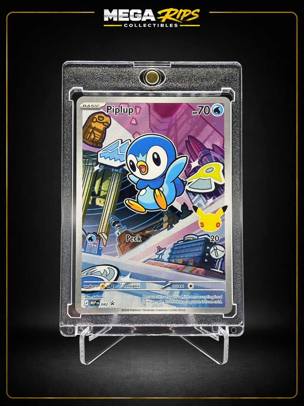 Pokémon TCG Sinnoh First Partner Promo Set Turtwig - Chimchar - Piplup - Pikachu Stamp