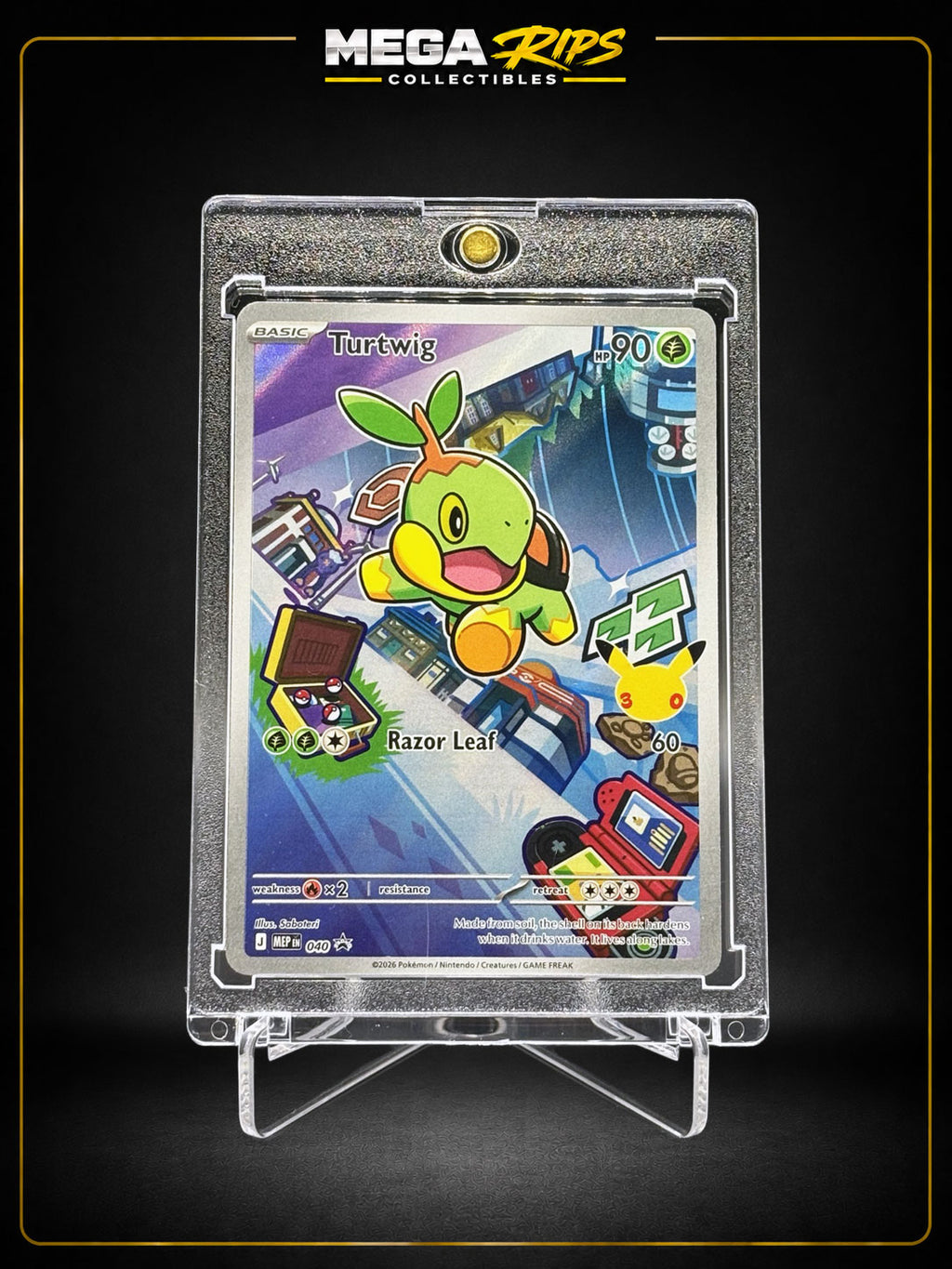 Pokémon TCG Sinnoh First Partner Promo Set Turtwig - Chimchar - Piplup - Pikachu Stamp