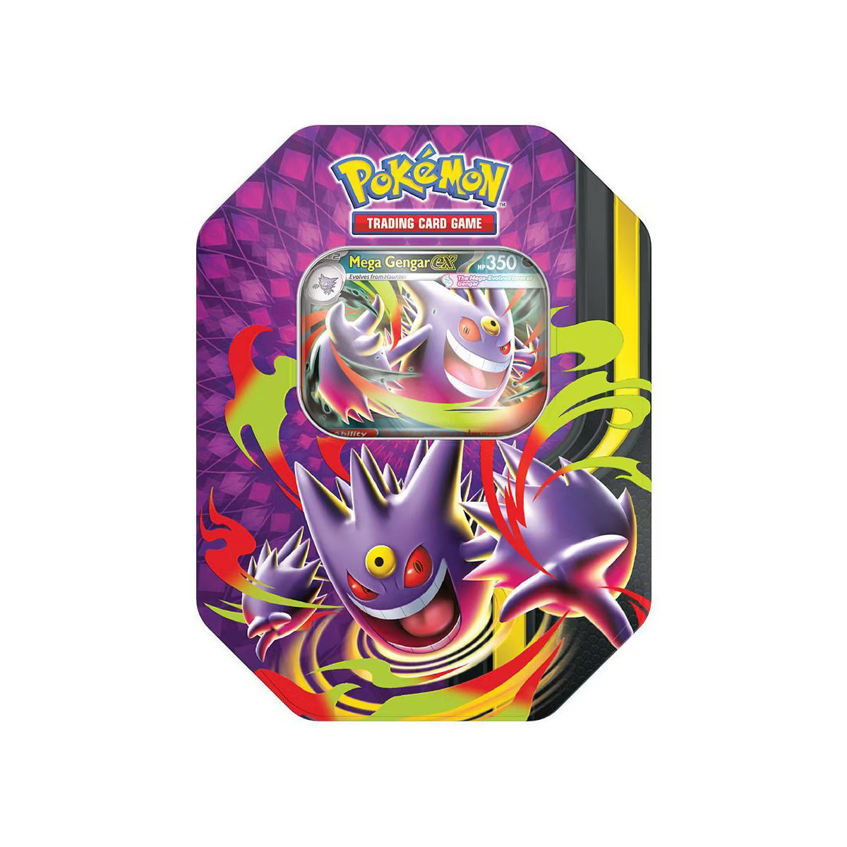 Pokémon TCG: Mega Moonlit Tin – Mega Gengar ex (Factory Sealed)