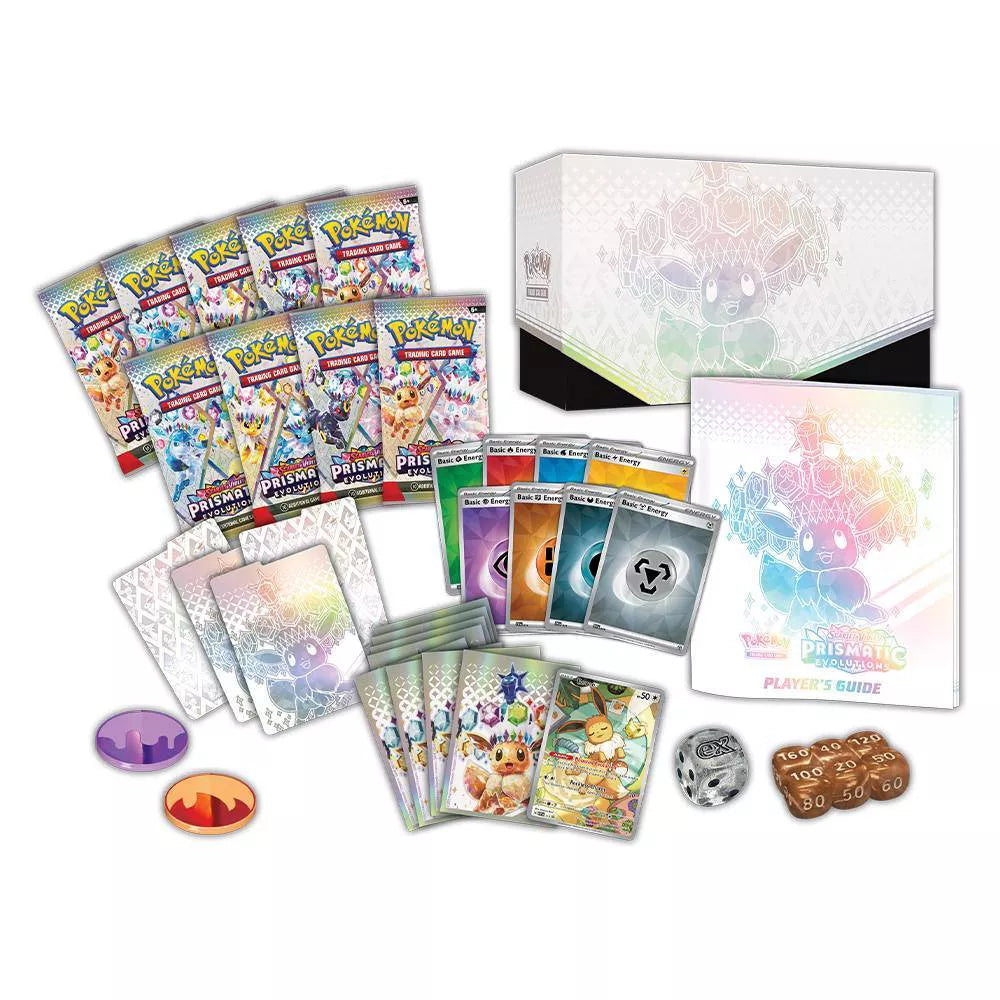 Pokémon TCG: Scarlet & Violet—Prismatic Evolutions Elite Trainer Box (Factory Sealed)
