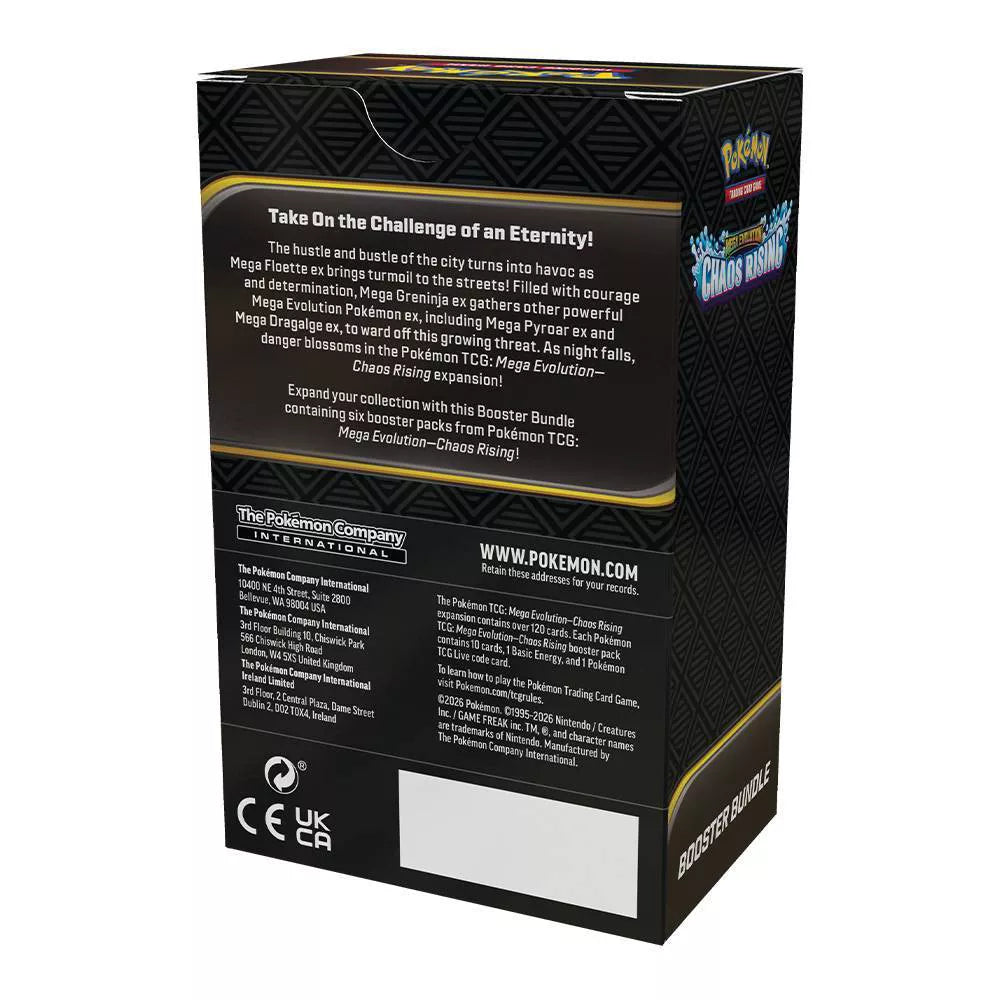 Pokémon TCG: Mega Evolution—Chaos Rising Booster Bundle (Factory Sealed)