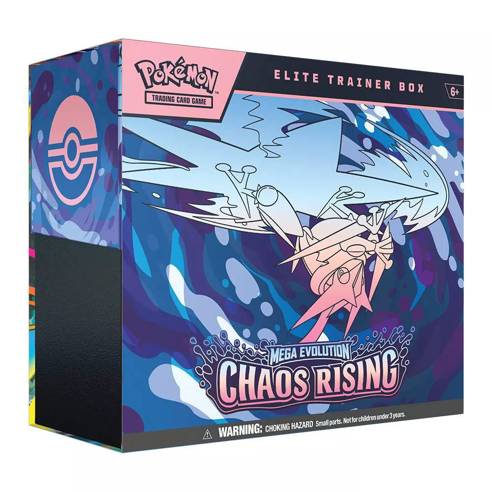 Pokémon TCG: Mega Evolution—Chaos Rising Elite Trainer Box (Factory Sealed)