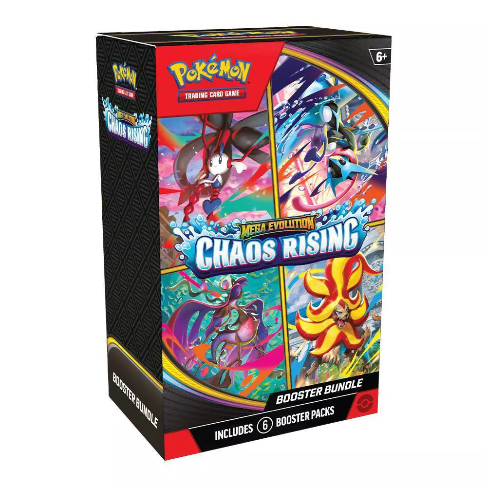 Pokémon TCG: Mega Evolution—Chaos Rising Booster Bundle (Factory Sealed)