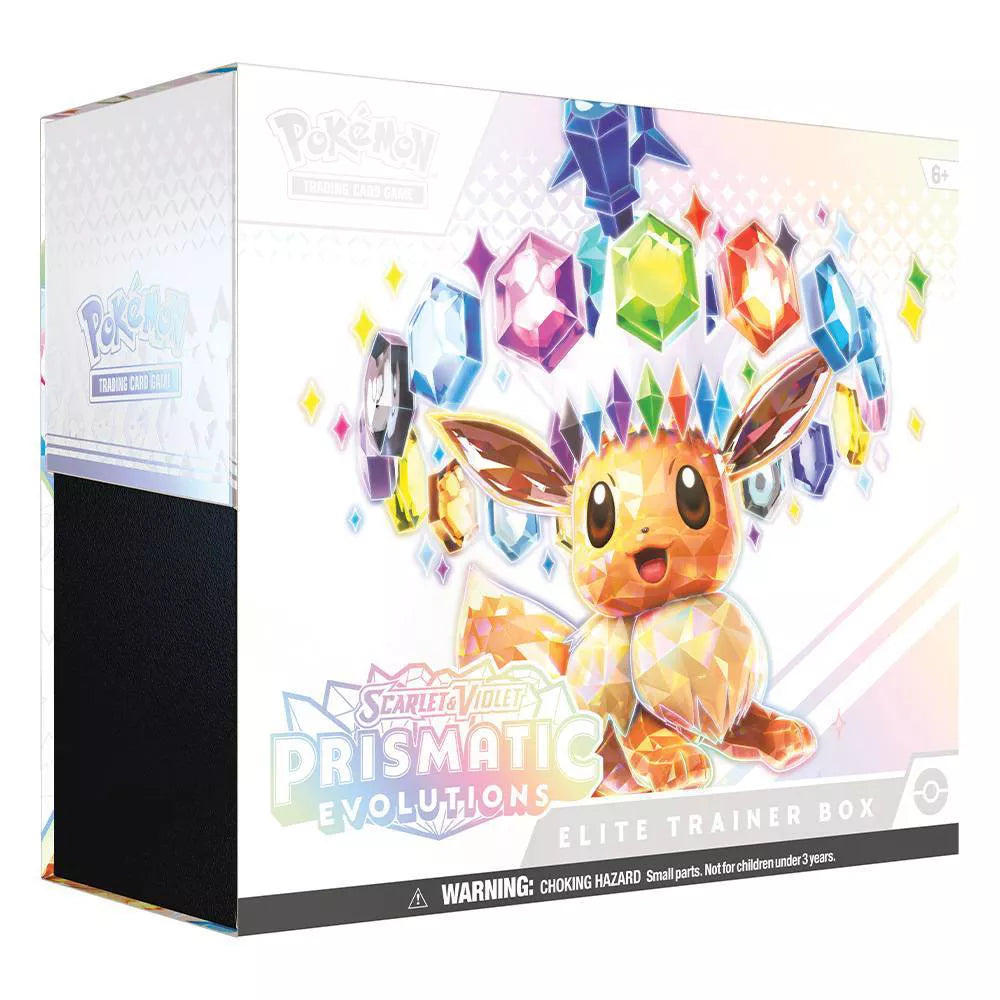 Pokémon TCG: Scarlet & Violet—Prismatic Evolutions Elite Trainer Box (Factory Sealed)