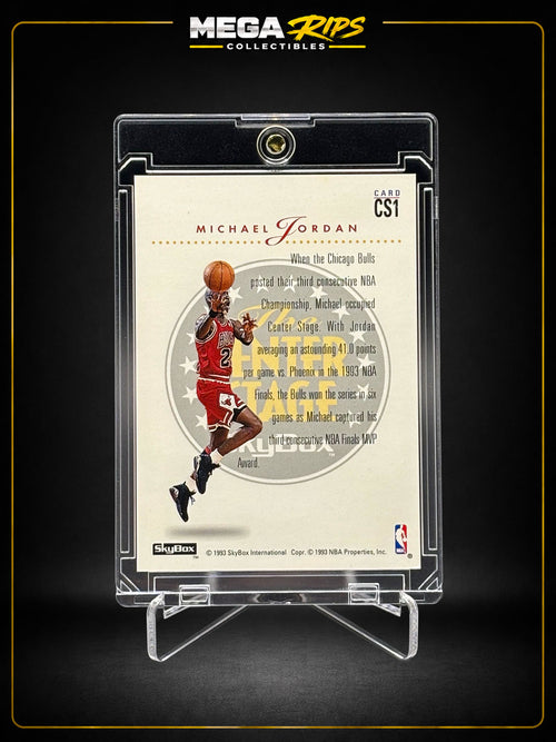 1993-94 SkyBox Premium Michael Jordan – The Center Stage #CS1