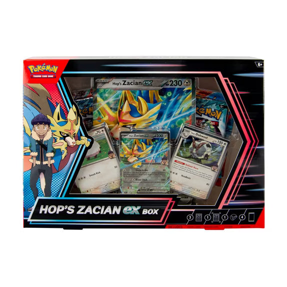 Pokemon TCG Hop's Zacian ex Box (Factory Sealed)