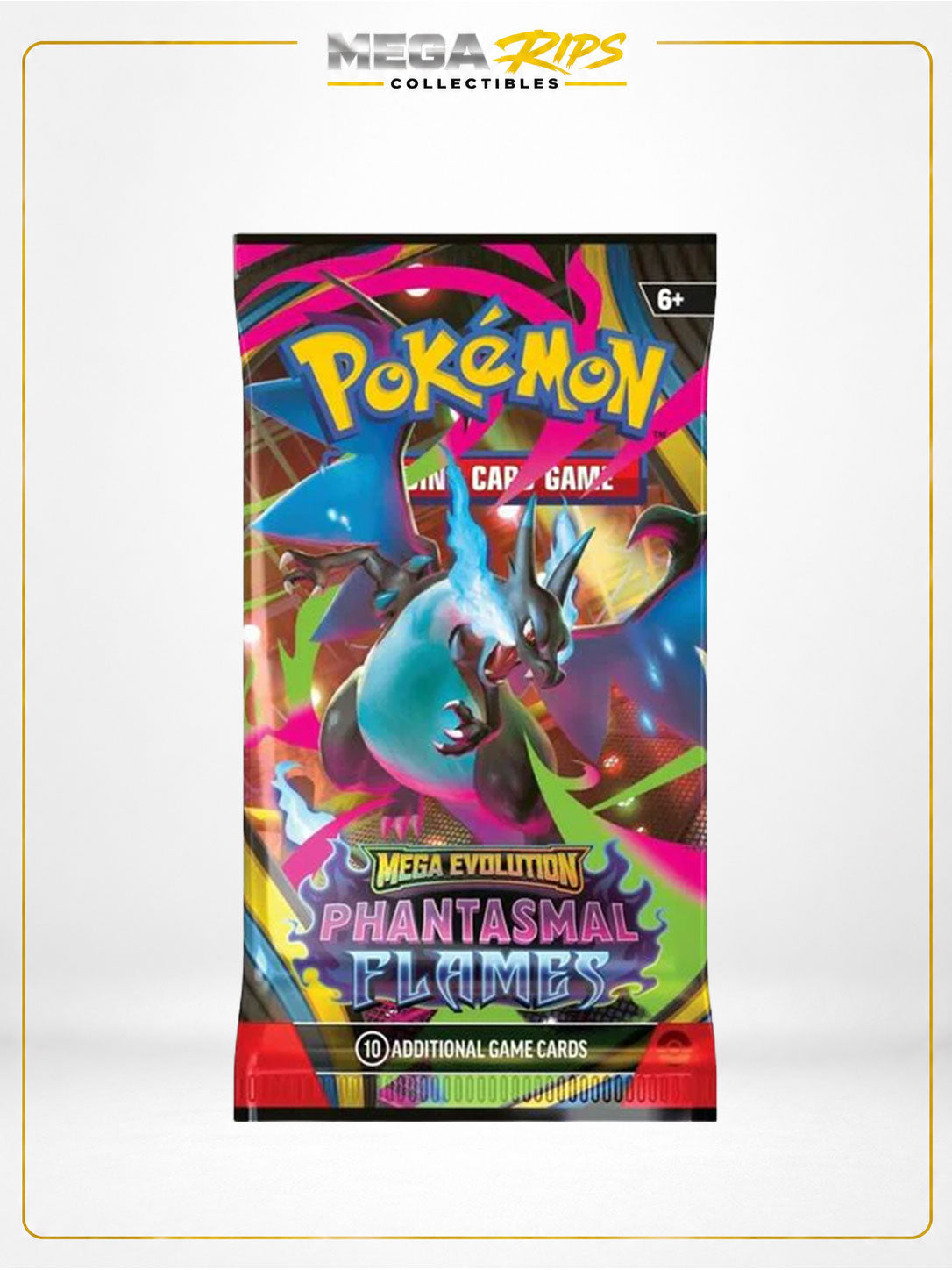 Pokémon TCG: Mega Evolution – Phantasmal Flames Booster Pack (Factory Sealed)