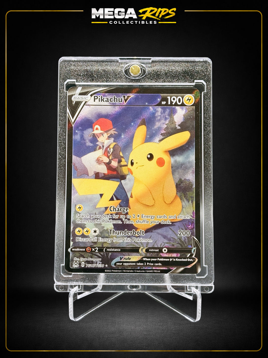 Pikachu V TG16/TG30 Trainer Gallery – Lost Origin