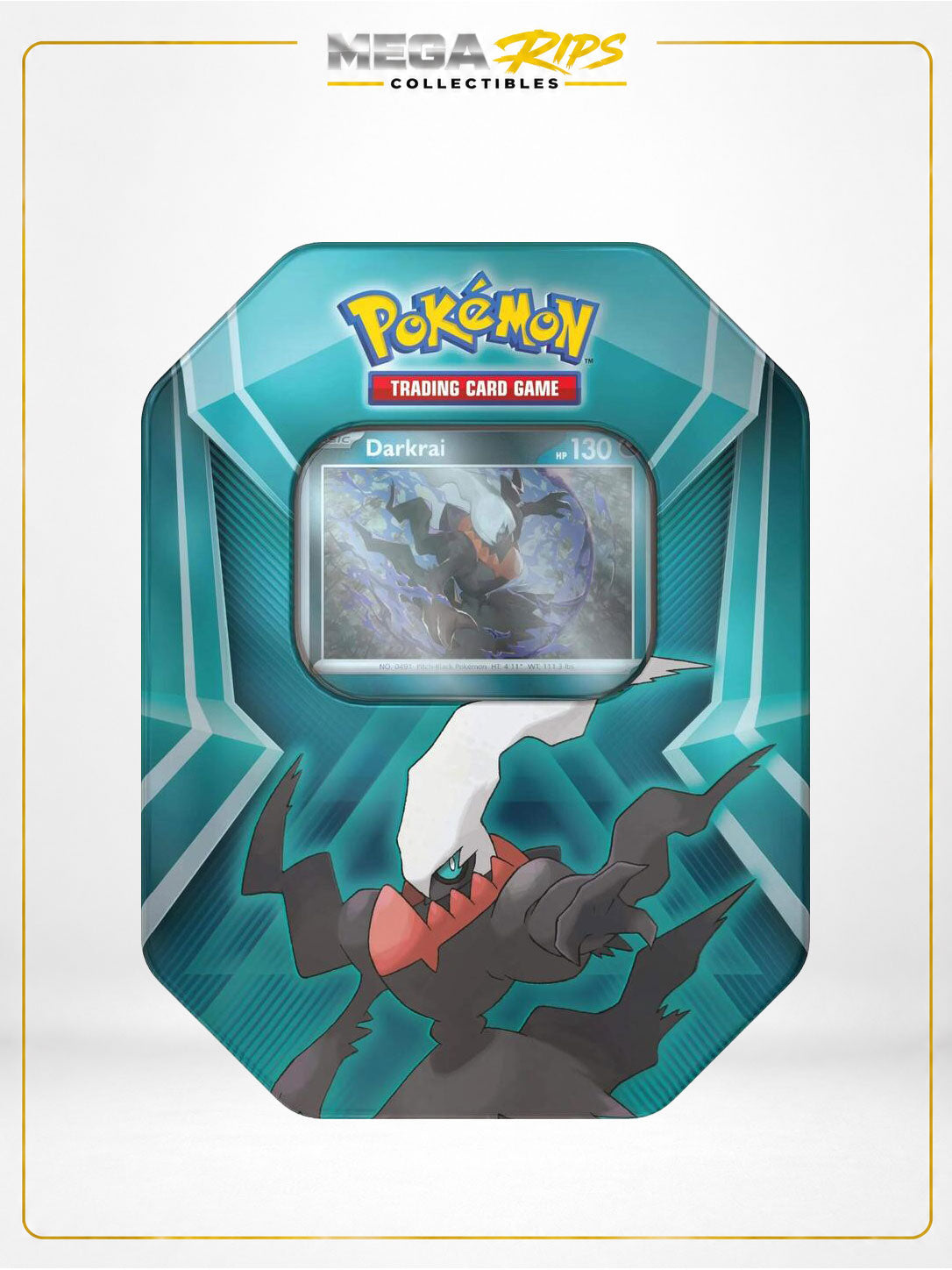 Pokémon TCG: Triple Whammy Tin – Darkrai (Factory Sealed)