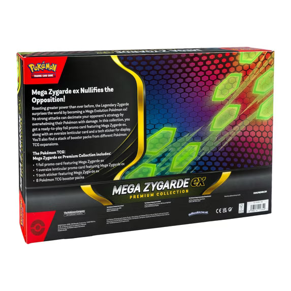 Pokémon TCG: Mega Zygarde ex Premium Collection (Factory Sealed)